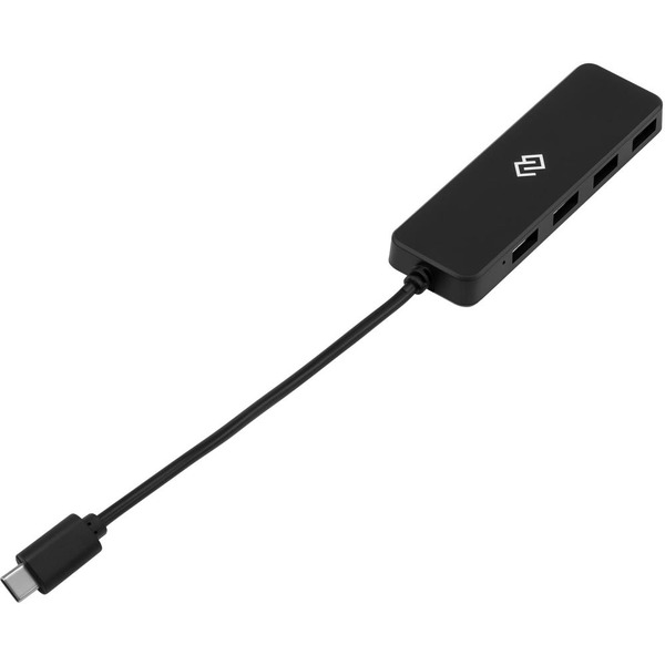 Разветвитель USB-C Digma DHUB-4USB-C-2.0