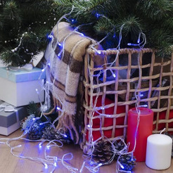 Светодиодная гирлянда Luazon Нить 3556758 (синий)