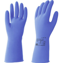 Перчатки латексные многоразовые HQ р-р L 74735