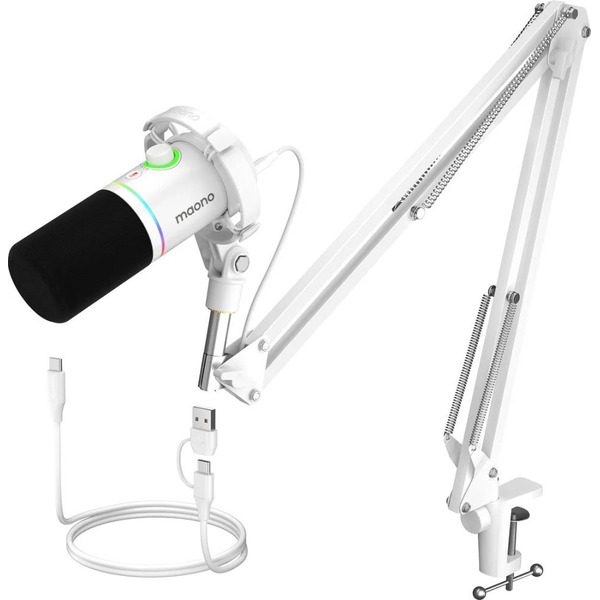 Микрофон Maono PD200XS (белый)