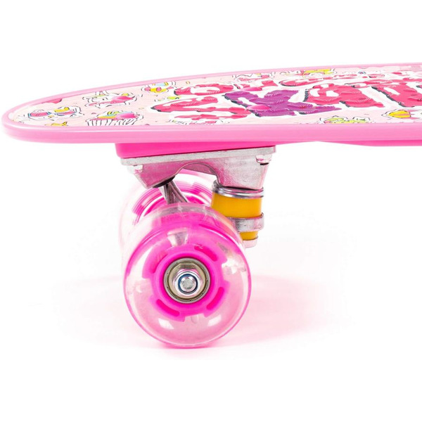 Доска роликовая Полесье 89618 56 см (малиновый)