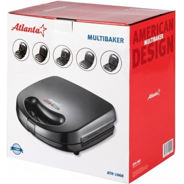 Мультипекарь 5 в 1 Atlanta ATH-1060 (black)