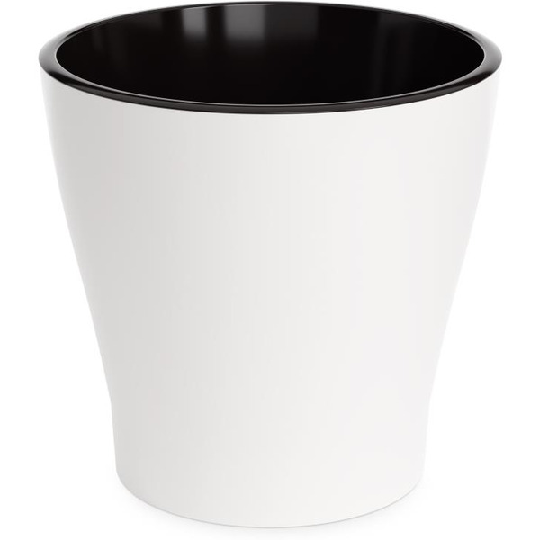 Горшок цветочный Альтернатива Лея М7929 (белый)