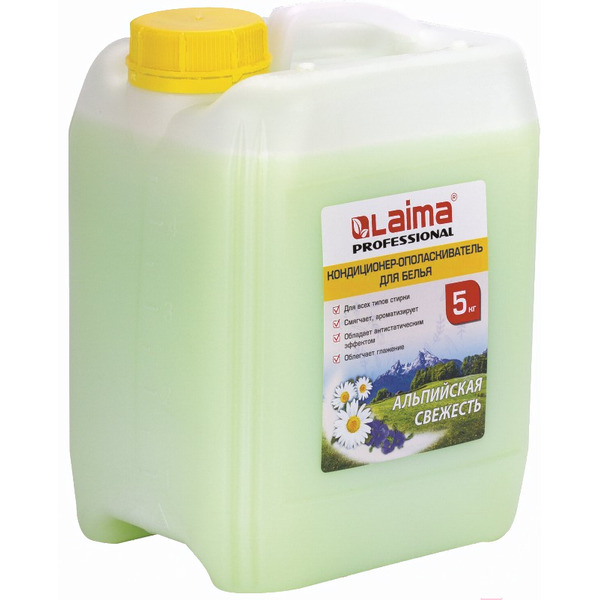 Кондиционер для белья Laima Professional Альпийская свежесть 606374 (5 л)