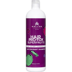 Шампунь для волос Kallos Pro-Tox Superfruits с антиоксидантами, 500 мл