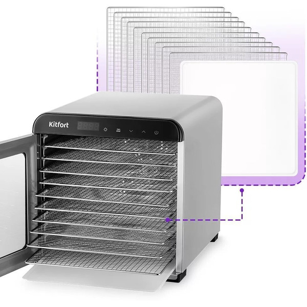 Сушилка для овощей и фруктов Kitfort КТ-1947