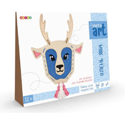 Набор для создания поделок/игрушек Woody НитьАрт. Олень Яша 03106