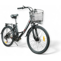 Электровелосипед SameBike VENTURE SB-VENTURE350 (чёрно-серебристый)
