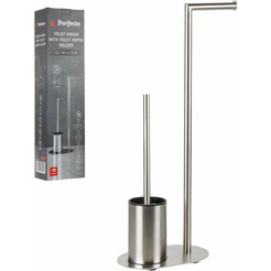 Держатель для туалетной бумаги и ершика Perfecto Linea 22-221457