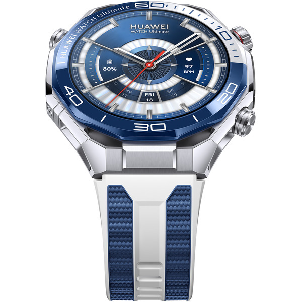 Смарт-часы HUAWEI WATCH Ultimate 2 Blue Dual-color Fluoroelastomer Strap