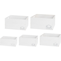 Набор ящиков для хранения FANNI K 314304 (5 шт)
