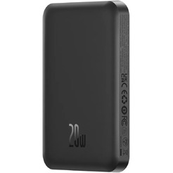 Внешний аккумулятор Baseus Magnetic Mini Wireless Fast Charge Power Bank 20W 5000mAh (черный)