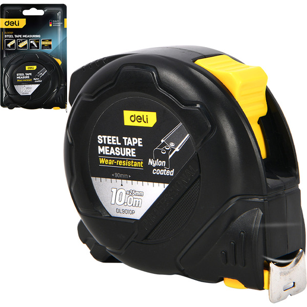 Рулетка Deli EDL9010P