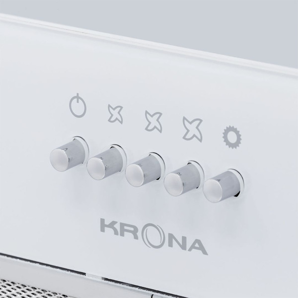 Кухонная вытяжка Krona Sintia 600 PB (белый)