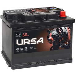 Автомобильный аккумулятор URSA Extra Power 60 Ah 520A R+