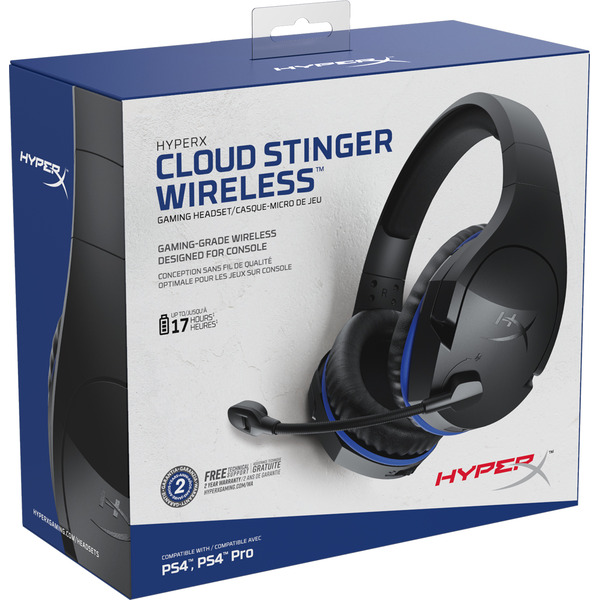 Гарнитура HyperX Cloud Stinger Wireless PS4 (HX-HSCSW-BK)