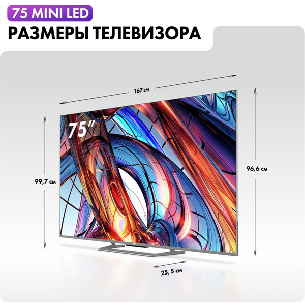 Телевизор Haier 75 Mini LED