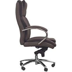 Кресло офисное Situp MARSEL CHROME (экокожа Dark Broun )