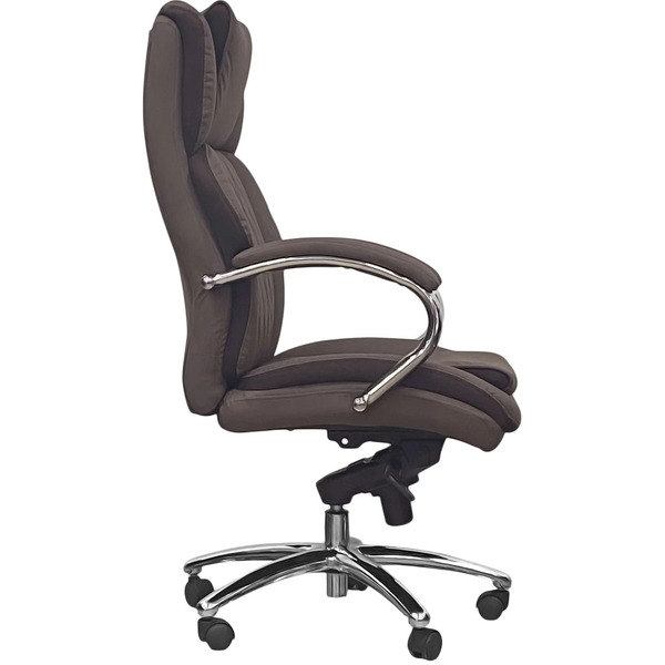 Кресло офисное Situp MARSEL CHROME (экокожа Dark Broun )