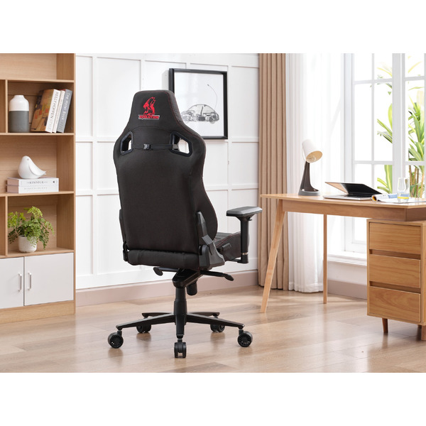 Игровое кресло Evolution Nomad (черный/красный)