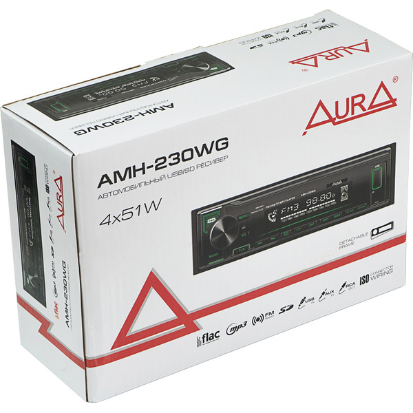 USB-магнитола Aura AMH-230WG