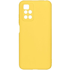 Накладка Case Coated для Xiaomi Redmi 10 (желтый)