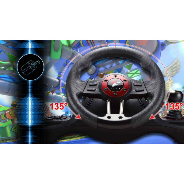 Игровой руль FLASHFIRE Force Wheel WH-2304V (6in1)