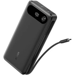Внешний аккумулятор Anker Power Bank Built-in USB-C A1383 87W 20000mAh (черный)