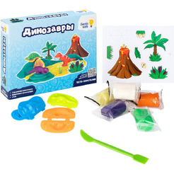 Набор для детской лепки GENIO KIDS-ART Динозавры TA2038