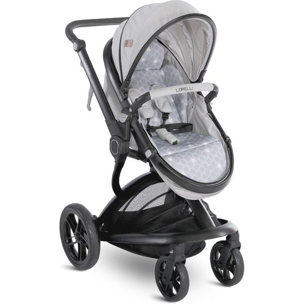 Детская коляска LORELLI Lumina 2в1 Grey