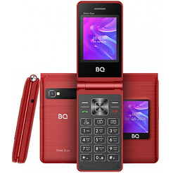 Мобильный телефон BQ 2412 Shell Duo (красный)