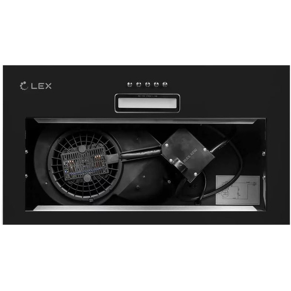 Кухонная вытяжка LEX GS Bloc Light 600 (черный)