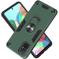 Бампер Bingo Warrior для Samsung Galaxy A71 (зеленый)