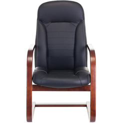 Кресло Бюрократ T-9923WALNUT-AV (черный)