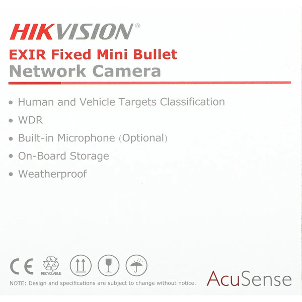IP-камера Hikvision DS-2CD2043G2-IU (2.8 мм)