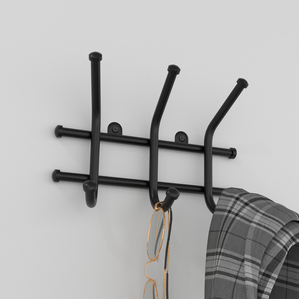 Вешалка настенная ЗМИ Норма 3 ВН64Ч