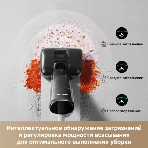 Вертикальный моющий пылесос Dreame G12S Pro Wet and Dry Vacuum HHR32A