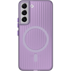 Задняя накладка CASE Translucent Strip Samsung Galaxy S22, фиолетовый