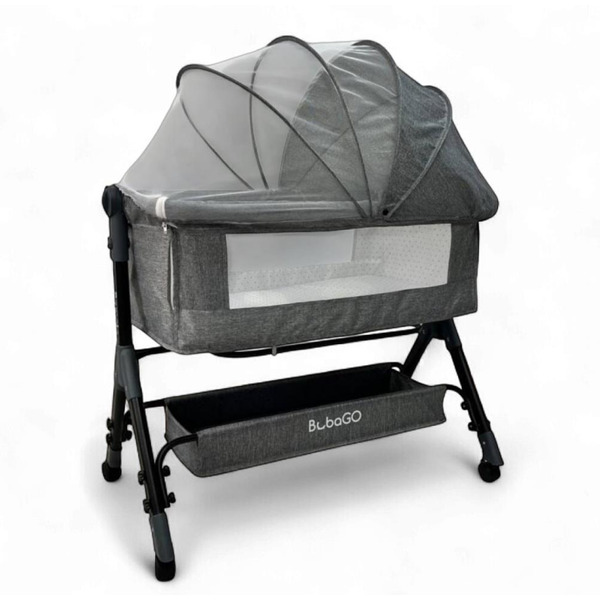 Детская кроватка BubaGo Somela BG 180-1 (серый)