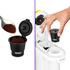 Кофеварка капсульная Kitfort КТ-7122-3