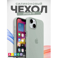 Бампер Bingo Silicone Case для APPLE iPhone 13 Молочный