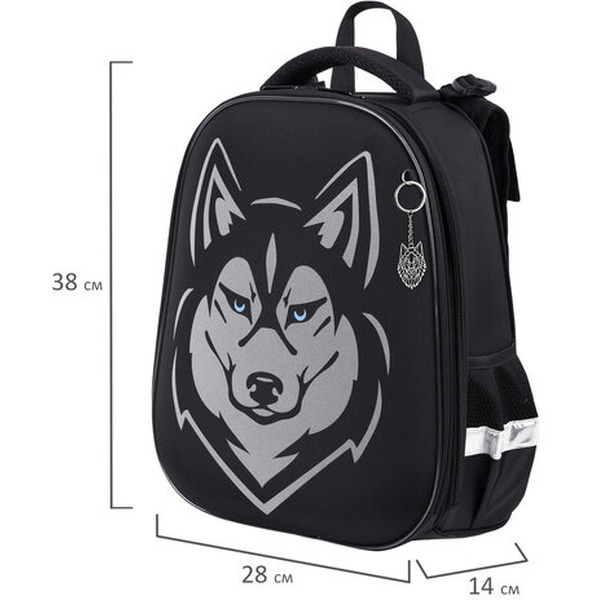 Ранец BRAUBERG SHINY Husky 271383