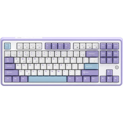 Клавиатура AJAZZ AK870 Gift Switch (фиолетовый/белый/синий)