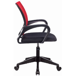 Кресло Бюрократ CH-695NLT (красный TW-35N/черный TW-11)