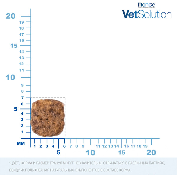 Сухой ветеринарный корм для кошек Monge Vet Solution Hepatic (400г)