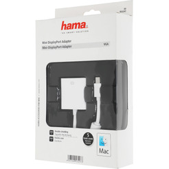 Адаптер Hama VGA (f) miniDisplayPort (m) 0.1м (00053247)