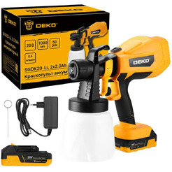 Краскораспылитель Deko SGDK20-Li 086-1020