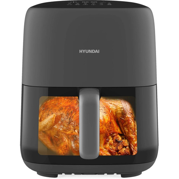 Аэрогриль Hyundai HYF-3008  (серый/черный)