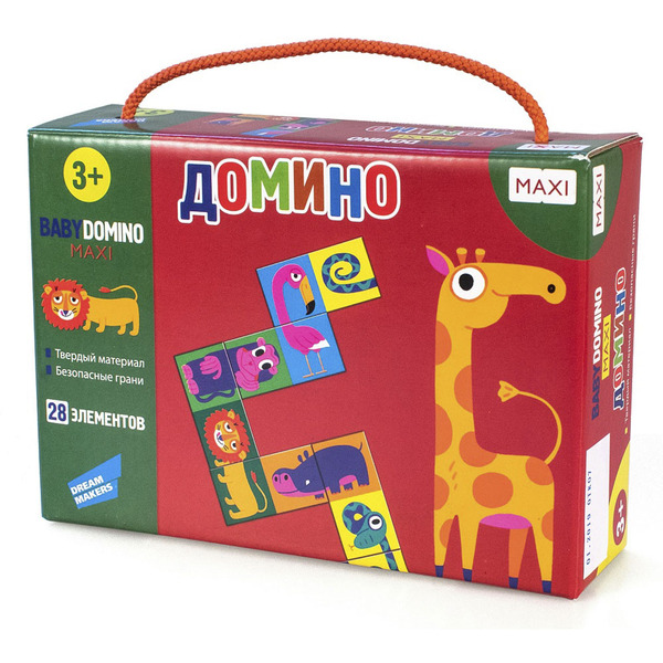 Развивающая игра Dream Makers Домино RI1809C