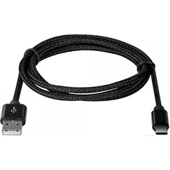 Кабель TDM Electric USB Type-A - USB Type-C SQ1810-0302 (1 м, черный)